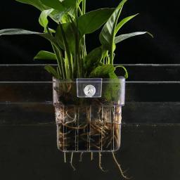 Suporte De Planta De Aquário Com Gancho, Pote De Tanque De Peixes, Copa De Planta Aquática, Pote Para Decorações - Image 6