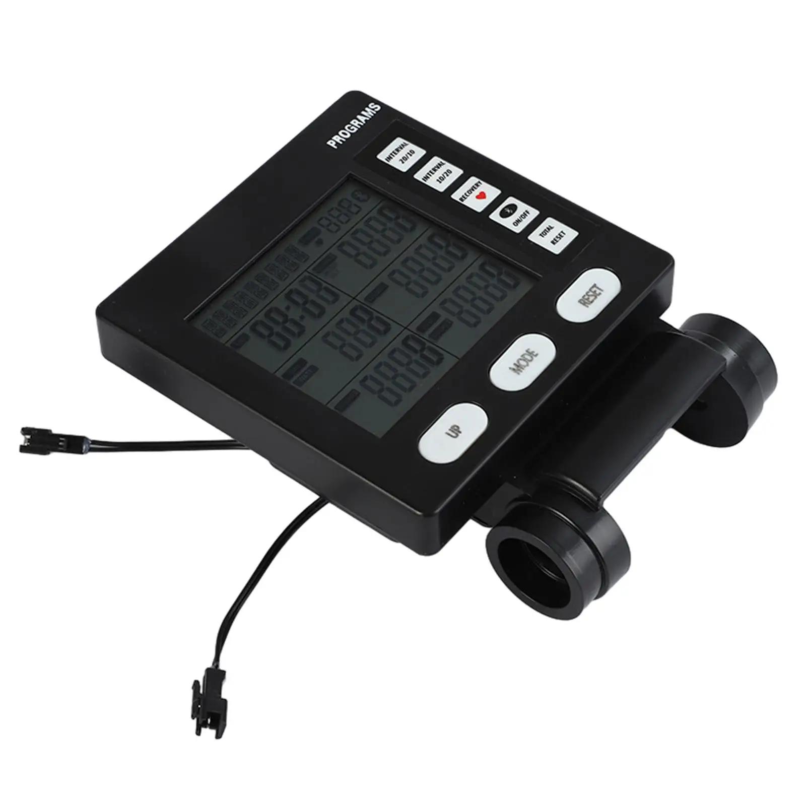Monitore o contador da máquina do remo do velocímetro, dispositivo de contagem para o Gym, instrumento home do treinamento da força, bicicleta do exercício - Image 1