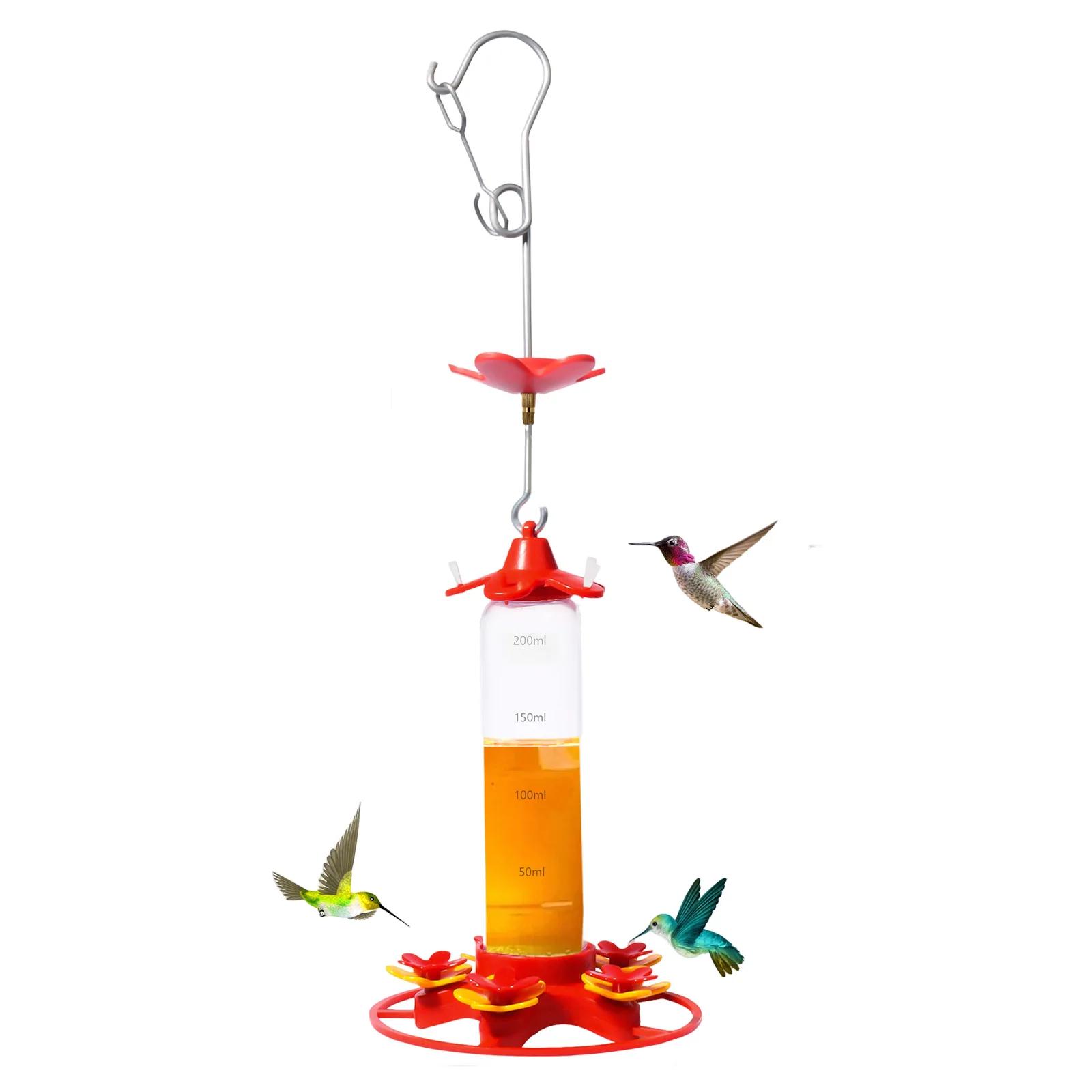Alimentador de pássaros pendurado beija-flor alimentador de pássaros anti-antes à prova de vazamento fácil de limpar decoração de jardim ao ar livre - Image 1