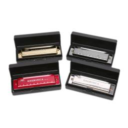 Harmonica com estojo para estudantes iniciantes e crianças, diatônica, chave de C, 10 buracos, presente - Image 3