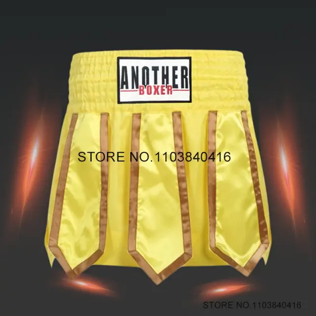 Calções de Boxe Elegantes para Homens e Mulheres – Roupas de Treino para Artes Marciais, Muay Thai e MMA