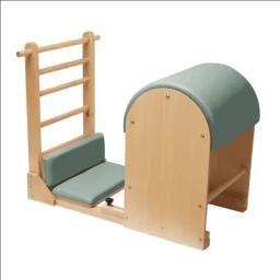 -2024 base de madeira para ioga, com placa, equipamento de couro de microfibra, madeira de bordo, pilates, escada ajustável, barril - Image 1