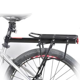 Liberação rápida Bicicleta Traseiro Assento Bagageiro, Traseira Prateleira Suporte, Ciclismo Carga Rack, MTB Acessórios Da Bicicleta, Ajustável - Image 2