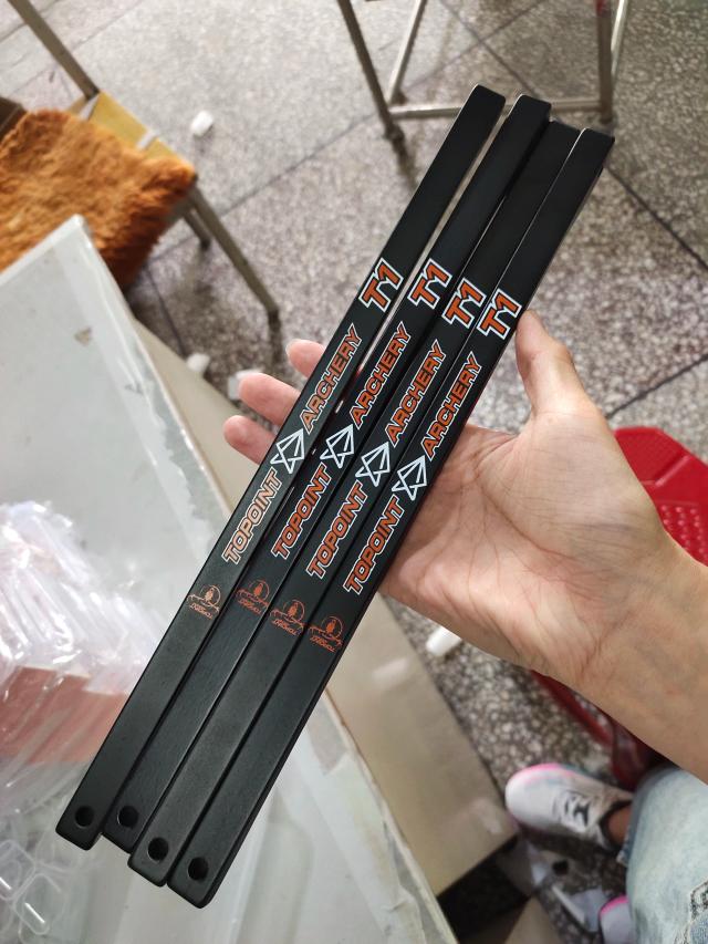 Conjunto de Limbs de Fibra de Vidro para Arco Composto T1 - Acessórios DIY para Tiro com Arco (4 Peças)