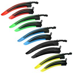 2 pçs universal ajustável mountain bike paralama asas conjunto dianteiro roda traseira da bicicleta lama de água guarda pára-choques acessórios ciclismo - Image 2