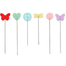 Agulha de costura de aço inoxidável, Patchwork Dressmaking Pins, Fixed Garment Pins, DIY Acessórios Tool, 50 pcs por caixa - Image 2