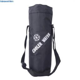 1pc drawstring garrafa de água bolsa de alta capacidade isolado saco térmico ao ar livre viajar acampamento caminhadas sacos de água - Image 6