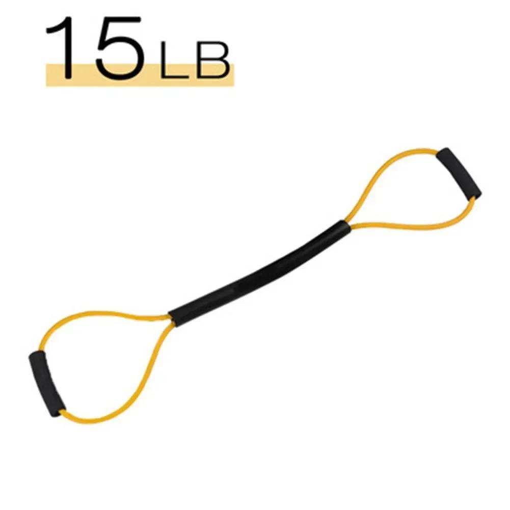 Faixas de resistência de boxe borracha treinamento de velocidade puxar cordas 15/20/25/30/35lb velocidade sanda muay thai ar greve elástico corda - Image 1