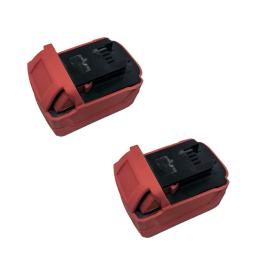 2 pçs capa protetora de silicone caso para 18v 3.0 4.0 5.0 bateria capa protetora caso ferramenta elétrica - Image 2