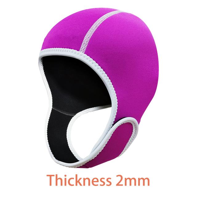 Boné de Mergulho com Capuz em Neoprene 2mm - Ideal para Surf, Canoagem e Caiaque para Homens e Mulheres