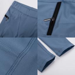 Esportes masculinos correndo leggings com bolso com zíper, calças de compressão, calças justas de basquete, ginásio Rush Guard Fit, alta qualidade Sportswear - Image 5