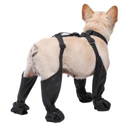 Sapato impermeável para animais, botas antiderrapantes, sapatos para cães, filhotes e animais, botas de chuva, cães pequenos, médios e grandes, acessórios para animais - Image 5