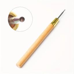 Wire Rounder Madeira Handle Jóias Carving Bits, Durable Round Cup Burr, Jóias Fazendo Ferramenta para Artesanato Projetos Hobbies - Image 4