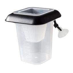 Anel alimentador de peixes com ventosas Círculo flutuante de alimentador de alimentos Ferramenta de ração de alimentos Alimentando copos de cone para aquário de aquário - Image 3