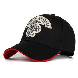 Bonés de beisebol bordados SAMCRO unissex ao ar livre ajustável primavera e outono chapéu protetor solar casual - Image 5