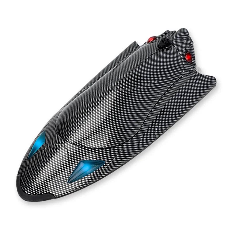 Barco rc de alta velocidade, navio de corrida 25 km/h, à prova d'água, modelo recarregável, rádio elétrico, controle remoto, lancha, brinquedos para meninos, presente - Image 1