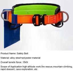 High-Altitude Work Harness, único cinto de segurança cintura, Outdoor Escalada Formação, Eletricista Construção Corda de Segurança Protetora - Image 2
