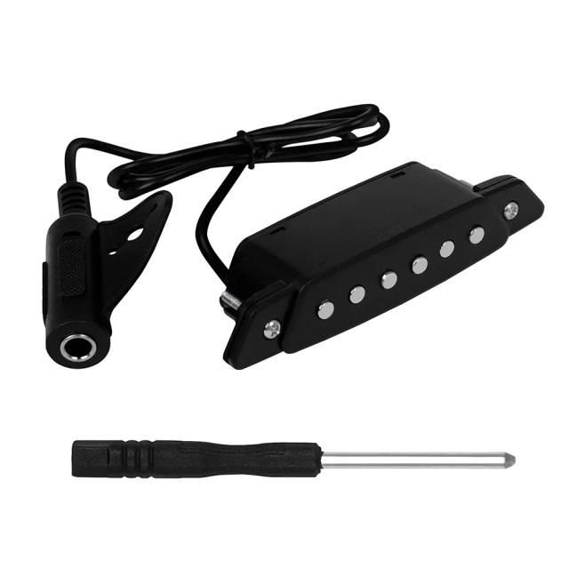 Acessório Magnético para Captador de Guitarra com Chave de Fenda - Conexão para Instrumentos Acústicos e Clássicos