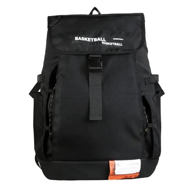 Mochila de Basquete Masculina Grande com Compartimento para Bola e Saco de Ginástica Multifuncional