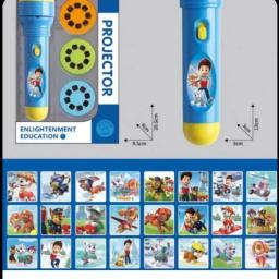Patrulha pata bonito dos desenhos animados criatividade brinquedo crianças tocha lâmpada lanterna projetor brinquedo anime lanterna projetor tocha lâmpada brinquedos - Image 3