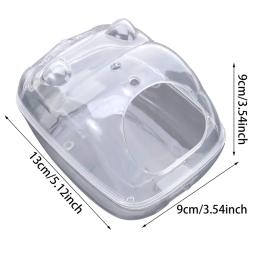 Gaiola de ninho de dupla finalidade para pequenos animais de estimação, WC Hamster, Pet Supplies, WC, Caixa, Banheira, Sala de areia, Casa de brinquedos, Acessórios, 1Pc - Image 2