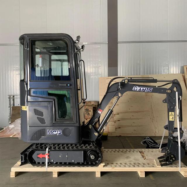 Miniescavadeira Elétrica e Diesel 1-1.5 Toneladas Cabine Fechada CE/EPA