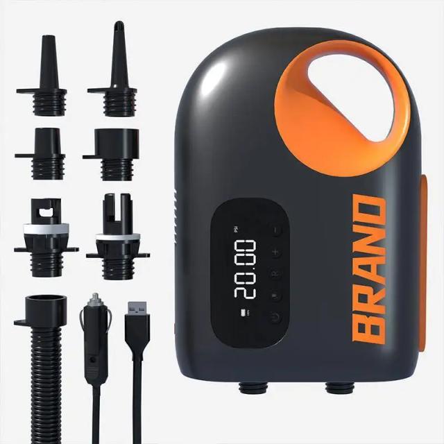 Bomba Elétrica Portátil 20PSI para Stand Up Paddle e Barcos