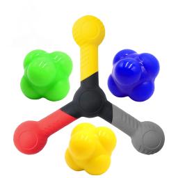 Hexagonal Silicone Reaction Ball, Treinamento de Velocidade e Agilidade, Reabilitação, Reflexo, Esportes, Fitness, Bola para Criança e Adulto - Image 1