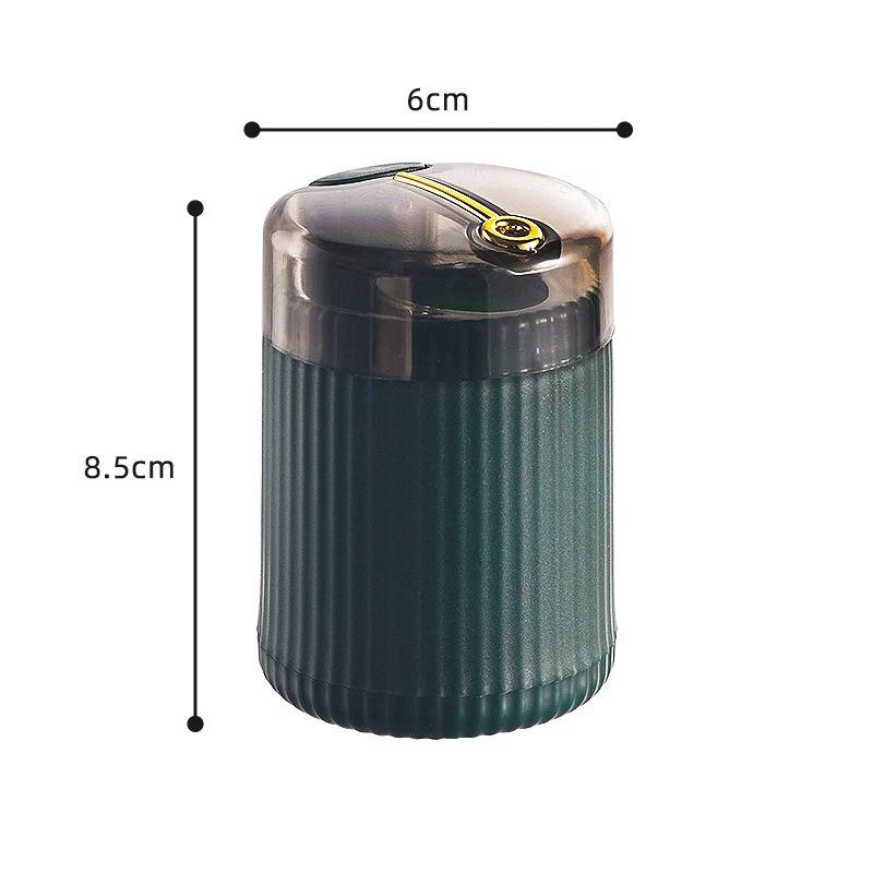 Dispensador automático do palito, Suporte plástico portátil do palito, Pop-up Container, Imprensa criativa, Caixa de armazenamento, Organizador - Image 1