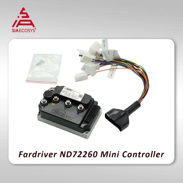 FARDRIVER ND72260 MiNi12 Controlador BLDC Hall Programável 72V 260A para Motocicletas 1500W