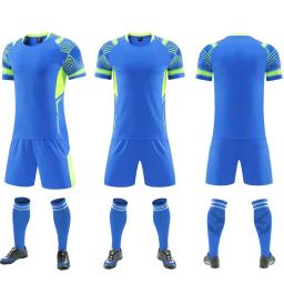 Kit Camisa de Futebol para Homens e Crianças, Uniformes de Treino de Futebol, Adultos e Crianças, Ternos Meninos, Novo - Image 6