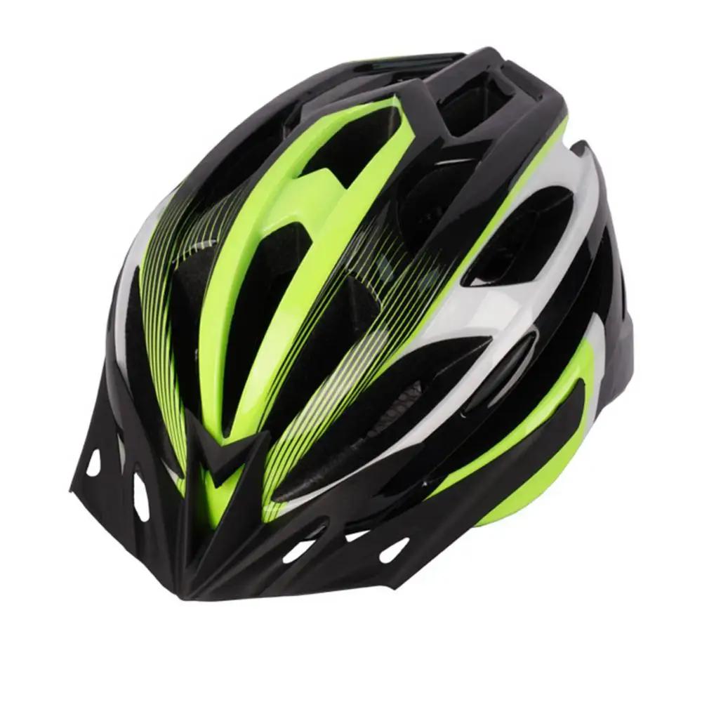 Capacete com luz traseira LED para homens e mulheres, viseira destacável, leve e ventilada, ciclismo de montanha, bicicleta MTB - Image 1
