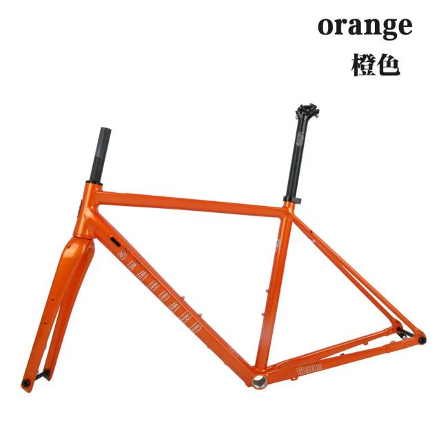 SEABOARD GR02 Quadro de Bicicleta de Estrada Cascalho Alumínio/Carbono 700C Eixo Passante