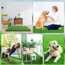 Tapete higiênico para cachorros, treinamento interno e externo, almofada grama para treinamento comportamento cães, - Image 1