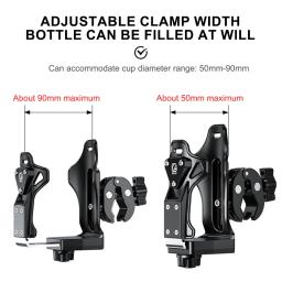 Universal Rotating Bottle Holder para Motocicleta e Bicicleta, Water Cup Rack, Acessórios de ciclismo, 360 ° gaiolas - Image 6