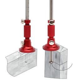 Estilo Europeu Precision Scriber Marcação Tool, Micro Adjust, Linha Ferramenta Paralela, Roda Marcação Medidor, Madeira Woodworking Scribe, 0,1 milímetros - Image 2