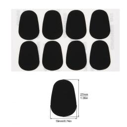 Silicone Boquilha Patches Pads para Saxofone, Clarinete Alto Tenor, 0,5 0,8mm de espessura, 16pcs - Image 3
