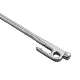 Estaca de barraca resistente com gancho, aço inoxidável, Pegs substituição, alta qualidade, novo, 20-40cm comprimento - Image 1