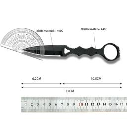 Faca de lâmina fixa com alça, lâmina e alça, Outdoor EDC Survival Hand Tool, Camping e facas de caça, BM 176 Spear, 3 cores, 440C - Image 6