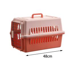 Portador de animais de estimação portátil rígido, Viagem Canil para cães e gatos, Caixa de transporte para cachorros - Image 6
