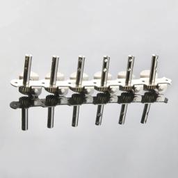 12 cordas guitarra afinação pegs afinador chave cabeça da máquina 6l 6r instrumento musical acessórios de substituição - Image 4