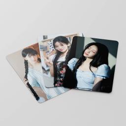 55 pçs/set KPOP ILLIT Lomo Cartões Fotográficos Álbum Meninas Fãs do Grupo Coleção Presente Cartões Postais Cartão de Foto fã presentes - Image 6