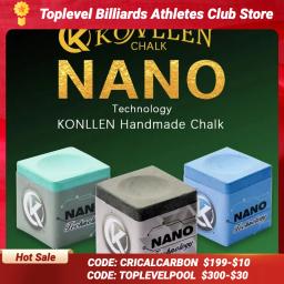 KONLLEN-Pool Cue Giz, Snooker Giz, aderência do poder, solidez, preto, material de tecnologia nano - Image 1