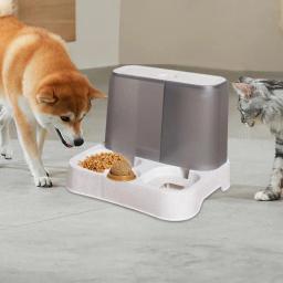 Alimentador automático do animal de estimação da grande capacidade, Dispensador do alimento do cão e do gato, Alimentador seco durável - Image 5