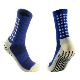 Meias de futebol de algodão para homens, meias antiderrapantes de compressão, meias esportivas, meias grip, novas - Image 6