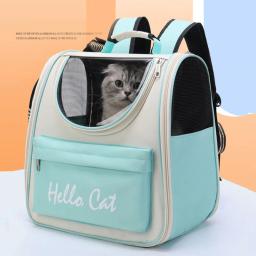 Sacos à prova de vento para animais de estimação, Mochila de viagem ao ar livre para gato, Saco de transporte de cães pequenos - Image 1