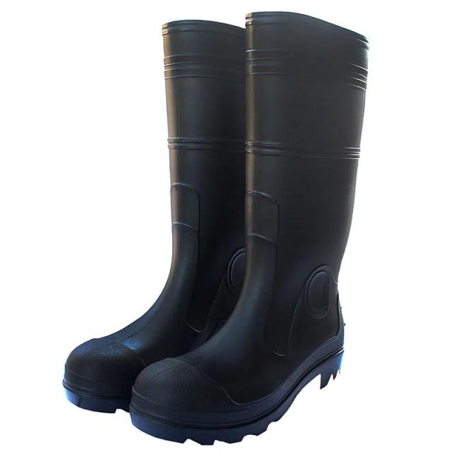 Sapatos Masculinos de Segurança Impermeáveis com Proteção Anti-Pperfuração e Impacto para Trabalho Industrial e Mineração