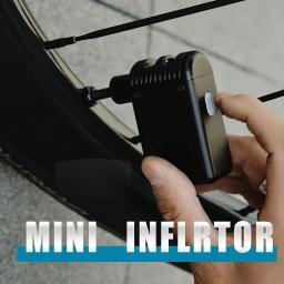 Mini Bicicleta Elétrica Bomba De Ar Do Pneu Inflator Bola, Liga De Alumínio, Acessórios Da Bicicleta, 150 Psi, 100Psi - Image 2