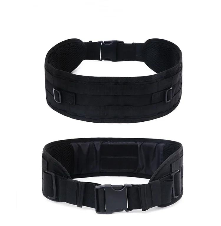 Ajustável militar tático cs cinto de trabalho ao ar livre homens molle batalha cinto do exército combate airsoft caça tiro acolchoado cintos da cintura - Image 1