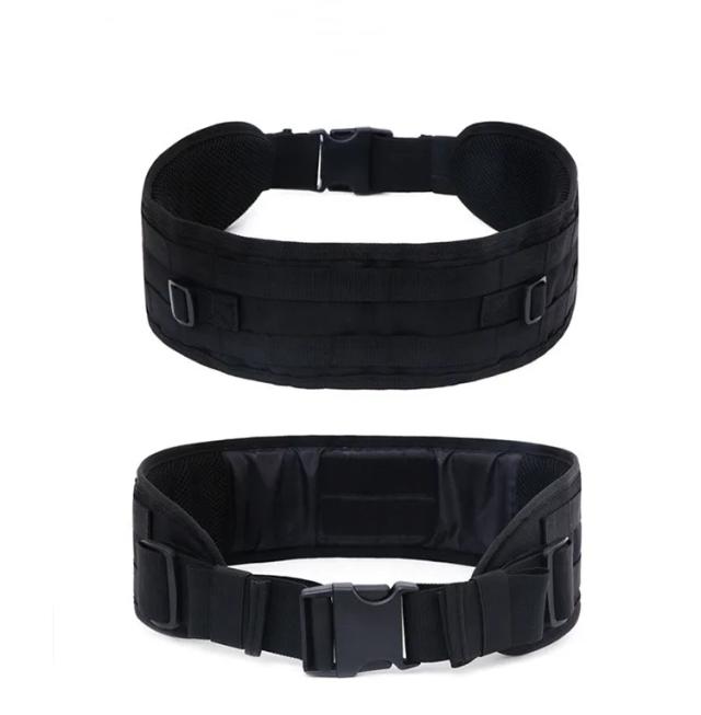 Cinto Tático Militar Ajustável para Trabalho ao Ar Livre - Ideal para Airsoft, Caça e Batalhas
